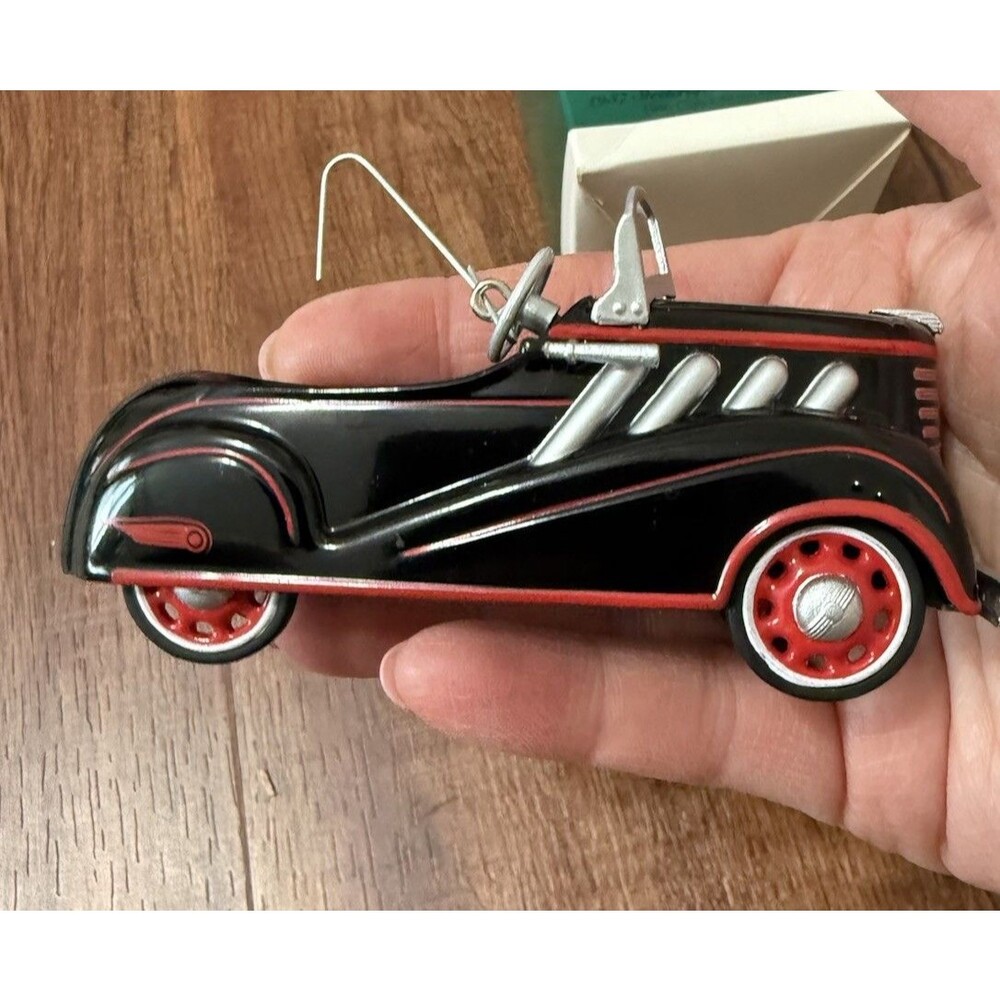 Hallmark Keepsake Club Edition 1996 Ornament, 1937 Steelcraft Auburn by Murray - Picture 3 of 7